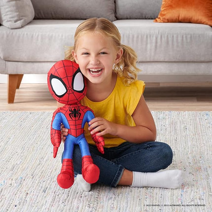 Marvel Spidey and His Amazing Friends My Friend Spidey Feature Plush - 16-Inch Talking Plush with 16 Unique Phrases