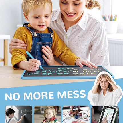 KOKODI LCD Writing Tablet, 16 Inch Colorful Doodle Board Drawing Tablet, Erasable Reusable Electronic Drawing Pads, Educational and Learning Toy for 3-6 Years Old Boy and Girls