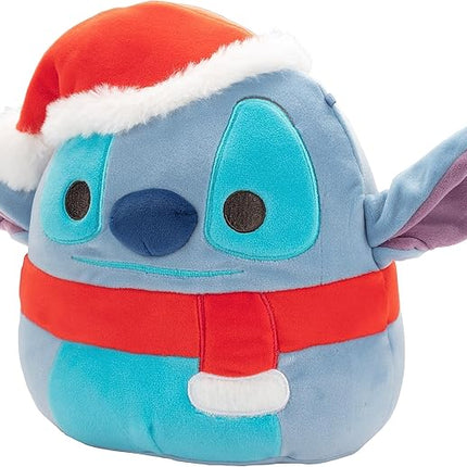 Squishmallows Original 8-Inch Stitch - Lilo & Stitch Movie - Official Jazwares Disney Christmas Plush - Collectible Soft & Squishy Stuffed Animal Toy- Add to Your Squad - Gift for Kids, Girls & Boys