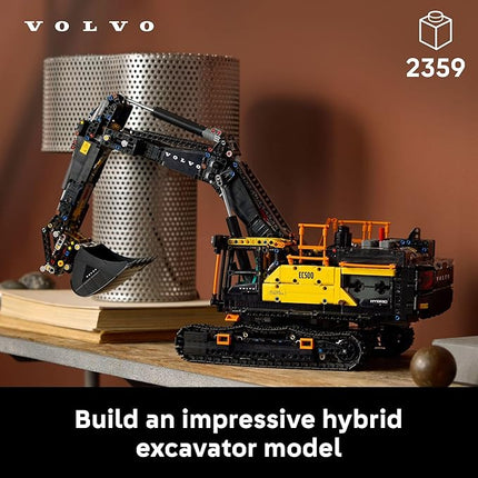 LEGO Technic Volvo EC500 Hybrid Excavator - Building Set for Adults - Collectible Model Kit for Men & Women, Ages 18+ - Gift Idea for Those Who Enjoy 3D Puzzles, DIY Kits, or Engineering - 42215