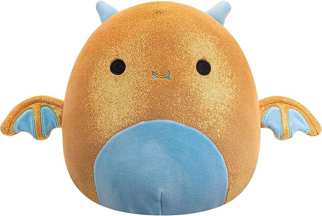 Squishmallows Original Adopt Me! 8-Inch Golden Dragon Plush - Little Ultrasoft Official Jazwares Plush