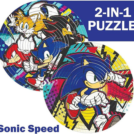 Spin Flip Puzzle: Sonic Speed, 12 Rings, 3D Puzzle, Challenging, Fun, Interactive Brain Teaser for Kids and Adults, Stimulates Creativity