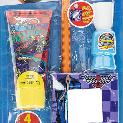 Hot Wheels My First Shaving Kit, Little Boy Pretend Shave Kit, Fake Toy Razor, Safe for Kids Ages 3+