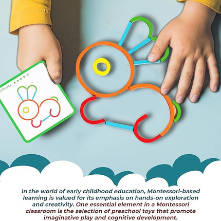 Stem Kids Toys for Creative Learning Building Educational Resources Toys for Preschool and Kindergarten Boys and Girls