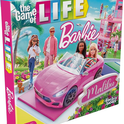 Hasbro Games The Game of Life: Barbie Edition Board Game | Ages 8+ | 2 to 4 Players | Fun Family Games for Kids and Adults | Kids Gifts (Amazon Exclusive)