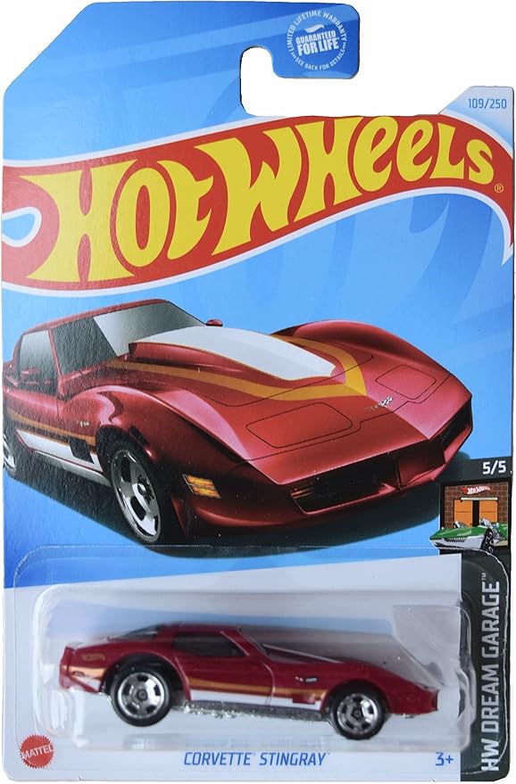 Hot Wheels Corvette Stingray, HW Dream Garage 5/5 [red] 109/250