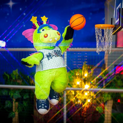 Bleacher Creatures Orlando Magic Stuff Mascot 10" Plush Figure (City Edition '24-'25) - A Mascot for Play or Display