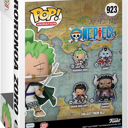 Funko POP! Animation: One Piece - Roronoa Zoro - Collectable Vinyl Figure - Gift Idea - Official Merchandise - for Kids & Adults - Anime Fans - Model Figure for Collectors and Display