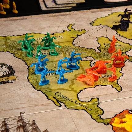 Risk Board Game, Strategy Games for 2-5 Players, Strategy Board Games for Teens, Adults, and Family, War Games, Ages 10 and Up