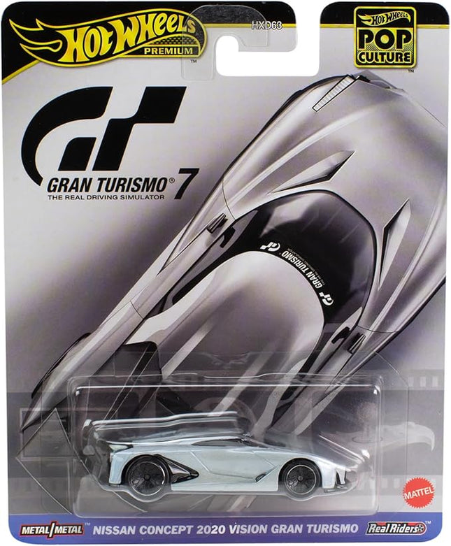 Hot Wheels Premium Pop Culture Gran Turismo 7 Nissan Concept 2020 Vision 1:64 Scale Diecast Vehicle