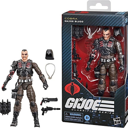 G.I. Joe Classified Series #166, Major Bludd, Collectible 6 Inch Action Figure with 7 Accessories