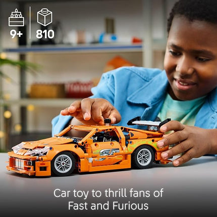 LEGO Technic Fast and Furious Toyota Supra MK4 Building Kit- Toy Car for Kids, Boys, and Girls, Ages 9+ - Creative Gift for Fast and Furious Car Fans - Realistic Engineering Details - 42204