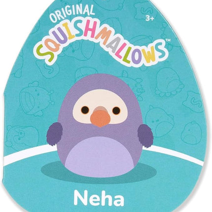 Squishmallows Original 11in Neha The Purple Dodo Bird – Official Jazwares Plush (Medium-Sized)