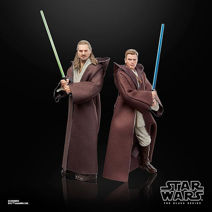Star Wars The Black Series Qui-Gon Jinn, Darth Maul, OBI-Wan Kenobi The Phantom Menace 6 Inch Action Figures