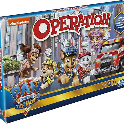 Operation Game: Paw Patrol The Movie Edition Board Game for Kids Ages 6 and Up, Nickelodeon Paw Patrol Game for 1 or More Players