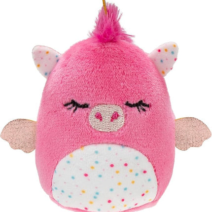 Squishville by Original Squishmallows Cute & Colorful Squad Plush - Six 2-Inch Squishmallows Plush Including Annalise, Duna, Fuyuki, Danika, Lemora, and Rayn - Toys for Kids