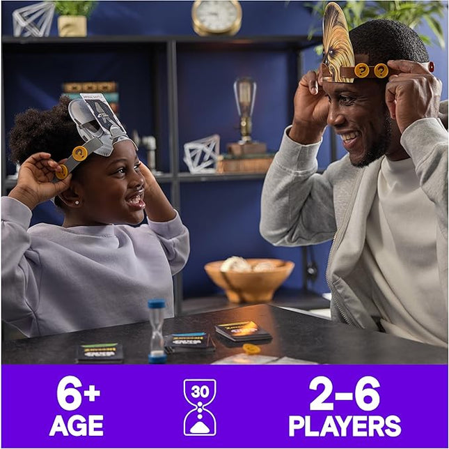 Spin Master Games, Star Wars Hedbanz, Hilarious Picture Guessing Board Game Featuring Classic & Modern Characters, Star Wars Trivia, Valentine's Day Gifts for Couples, 2-6 Players, for Ages 6 & Up