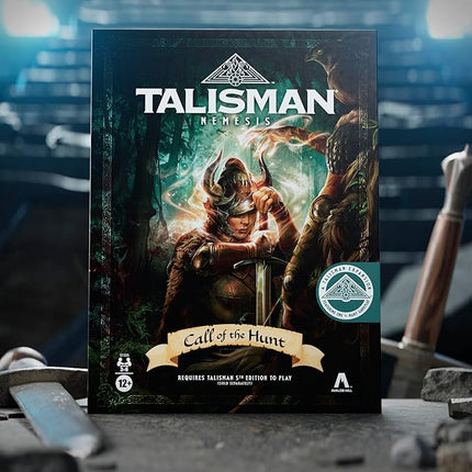 Avalon Hill Talisman Nemesis: Call of The Hunt Expansion Pack - Adventure Strategy Game - Ages 12+ - 3-6 Players - 60 mins