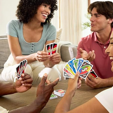 Mattel Games UNO Card Game with 2 Add On Packs & Collectible Tin for Kids, Adults & Family Game Night. 2 to 10 Players (Amazon Exclusive)