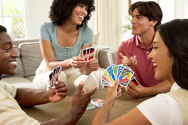Mattel Games UNO Card Game with 2 Add On Packs & Collectible Tin for Kids, Adults & Family Game Night. 2 to 10 Players (Amazon Exclusive)