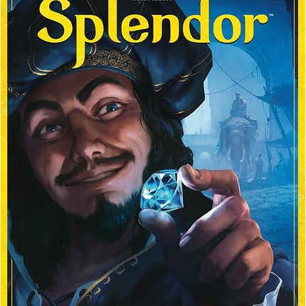 Asmodee Splendor Board Game - Master The Art of Wealth and Prestige! - Engaging Gem Mining Strategy Game for Kids & Adults, Ages 10+, 2-4 Players, 30 Min Playtime
