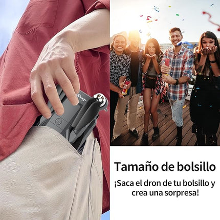 S508 Mini Drone with Camera 90°adjust, Remote Control Helicopter for Beginners, FPV RC Quadcopter with 720P Live Video Camera, Foldable Drone with Upgrade Altitude Hold, Gravity Control, Carry Case