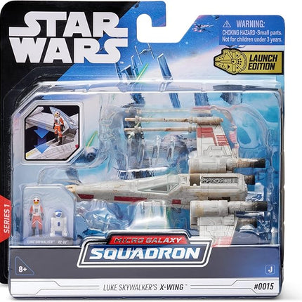 Star Wars 5-Inch X-Wing Starfighter Vehicle with Luke Skywalker & R2-D2 Micro Figures