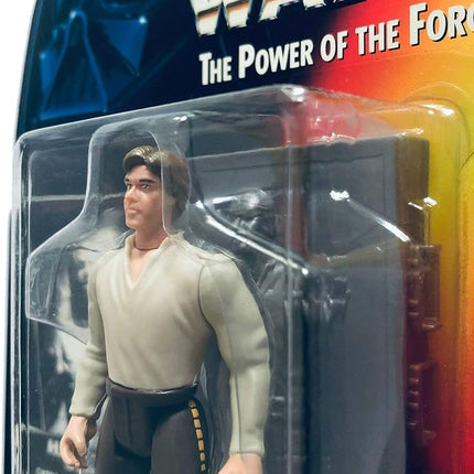 Star Wars, Power of the Force Red Card, Han Solo in Carbonite Action Figure, 3.75 Inches