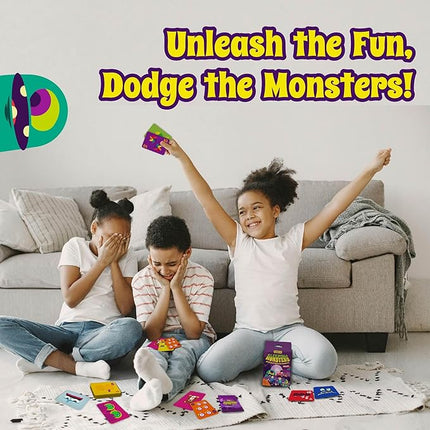 Card Game - Sleeping Monsters, Sneakiest Strategy & Suspense Game for Kids, Teens & Adults, Fun for Family Game Night, Educational & Travel Gifts for Ages 5 & Up, 2-5 Players