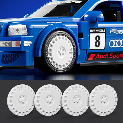 Mattel Brick Shop Hot Wheels Audi Avant RS2 Building Toy Kit 253 pc for Collectors