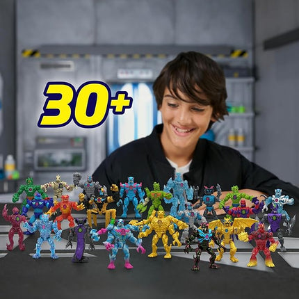 MRBEAST LAB Hybrids Single Pack, Mix & Match Millions of Combinations to Create The Ultimate Beast and Reveal Individual Beast Parts to Create 1 of 10 4" Hybrid Figures, 30+ to Collect