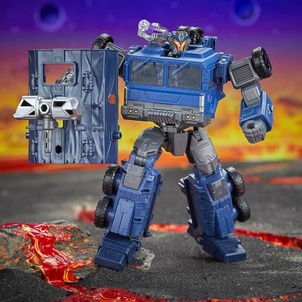 Transformers Legacy United Doom ‘n Destruction Collection, Mayhem Attack Squad Converting Action Figure 4-Pack, Breakdown & Windsweeper, 8+ Years (Amazon Exclusive)