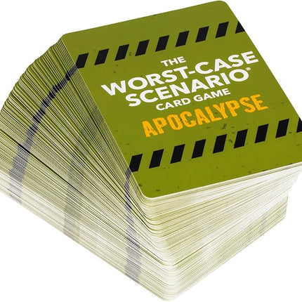 MOOSE GAMES The Worst-Case Scenario Card Game Apocalypse | Match How Players Rank Five Apocalyptic Scenarios from Bad to Worst | Score Points and Win! for Ages 14 to Adult for 3 to 6 Players