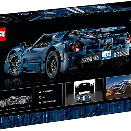 LEGO Technic 2022 Ford GT 42154 Car Model Kit for Adults to Build, Collectible Set, 1:12 Scale Supercar with Authentic Features, Gift Idea That Fuels Creativity and Imagination