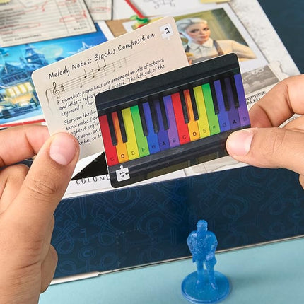 Clue Advent Calendar: Secrets Under Snowfall | 24 Days | Family Mystery Games | with 6 Winter-Themed Tokens and Surprise | Ages 10+ | 1+ Players