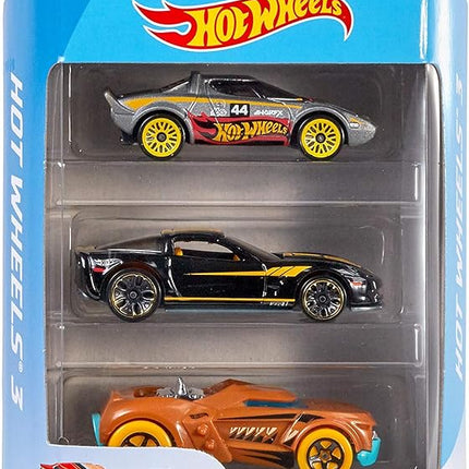 Hot Wheels K5904 Hot Wheels Basic Car Assortment 3 Pack
