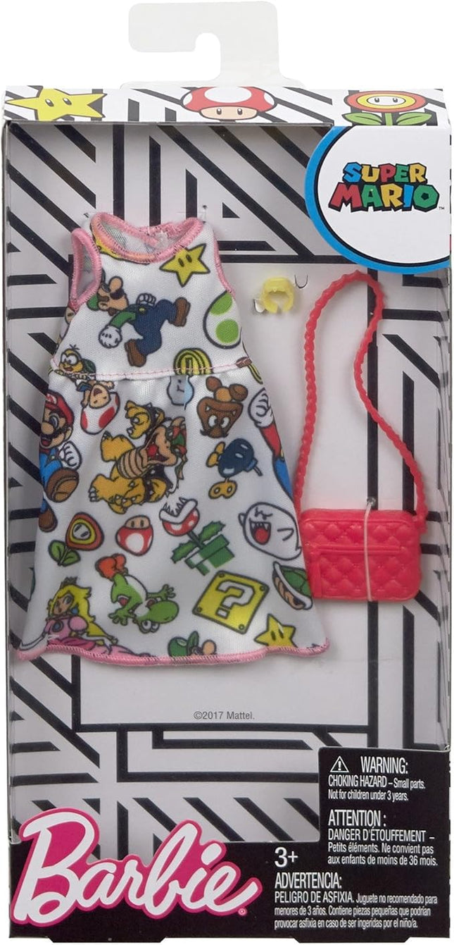 Barbie Super Mario Fashion, White