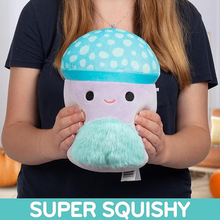 Squishmallows Original 8-Inch Pyle The Mushroom - Official Jazwares Plush - Collectible Soft Squishy Mushroom Stuffed Animal Toy - Add to Your Squad - Gift for Kids, Girls & Boys
