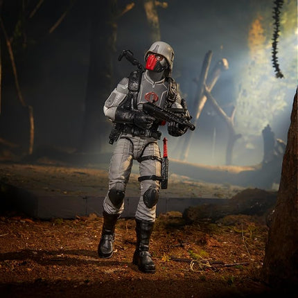 G.I. Joe Classified Series #120, Cobra Night Attack 4-WD Stinger & Driver, Collectible 6 Inch Action Figure & Vehicle with 8 Accessories