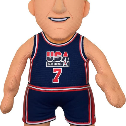 Bleacher Creatures USA Basketball Larry Bird 10" Plush Figure- A Dream Teamer for Play or Display