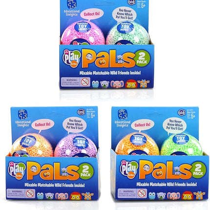 Educational Insights Playfoam Pals Wild Friends 6-Pack, Fidget, Sensory Toy, GIft for Boys & Girls, Ages 5+