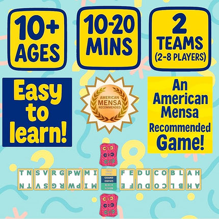 Before After – Fast-Paced Wordplay Card Game for Smart, Competitive Fun - Quick-Thinking Shout-It-Out Challenge for 2 Teams - Card Games for Adults & Families - Ages 10+, 2-8 Players, 15 Mins