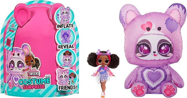LOL Surprise Tweens Costume Fashion Doll with Inflatable Purple Panda Pet Costume and Multiple Surprises Including Fabulous Fashions & Accessories Great Gift for Kids Ages 4+