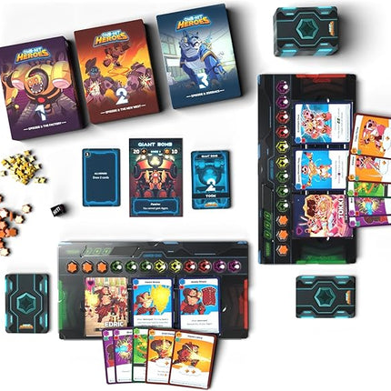 Wiggles 3D One-Hit Heroes | Cooperative Boss Battle Card Game Tense 1-HP Combat | Deck Builder Strategy | Ages 10+ | 1–4 Players