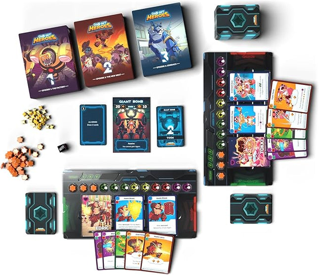 Wiggles 3D One-Hit Heroes | Cooperative Boss Battle Card Game Tense 1-HP Combat | Deck Builder Strategy | Ages 10+ | 1–4 Players