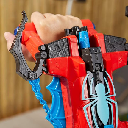 Marvel Spider-Man Spider Strike ‘N Splash Blaster, Super Hero Toys for Kids, Ages 5 and Up, Nerf Blaster for Kids, Water Blast Feature