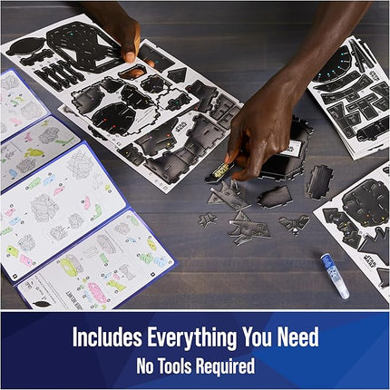 4D Build Star Wars Darth Vader Cardstock 3D Model Kit, Star Wars Gifts, Toys Desk Décor for Fans & Collectors, 83 Pieces, 3D Puzzles, Gift Ideas for Ages 12 & Up