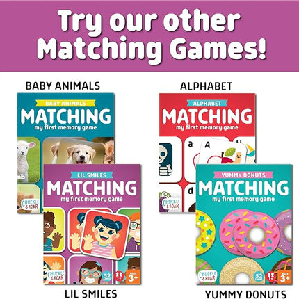 Chuckle & Roar Matching Game Lil Smiles Edition