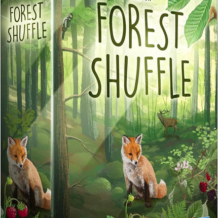 Lookout Games Forest Shuffle Card Game - Create an Ecological Paradise! Clever Strategy Game for Kids & Adults, Ages 10+, 2-5 Players, 60 Min Playtime, ECO-Friendly Packaging