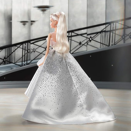 Barbie Collector 60th Anniversary Doll, Blonde, with Diamond-Inspired Gown